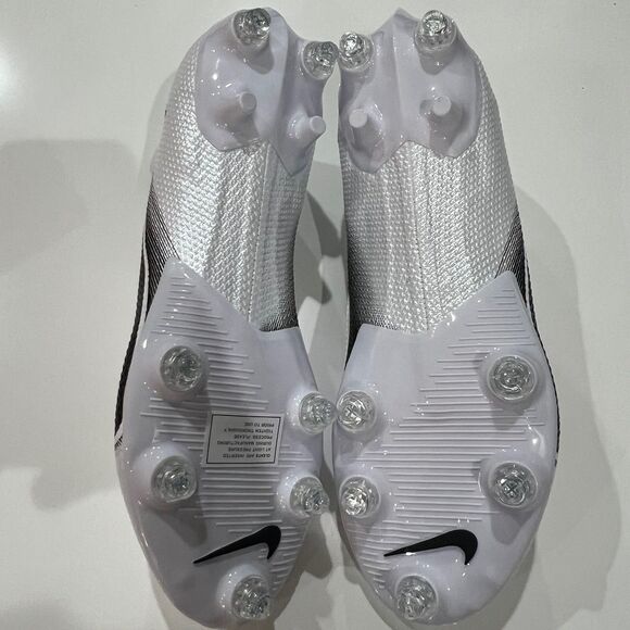 Size 13 Nike Vapor Edge Pro 360 Detachable Football Cleats White DO1143-100 main image 7